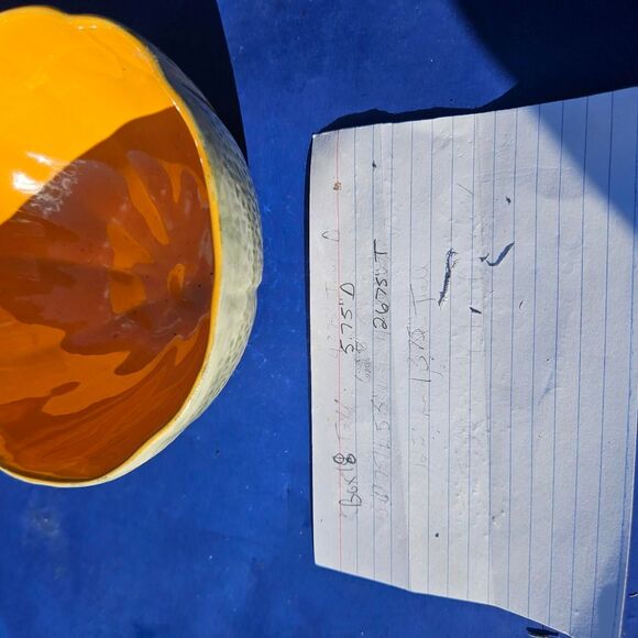 VTG Bordallo Pinheiro Melon Bowl - Picture 6 of 6